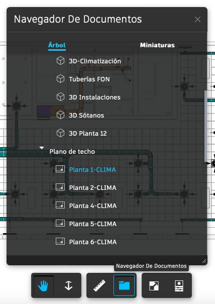 Navegador de documentos
