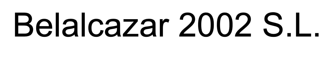 Belalcazar 2002 S.L